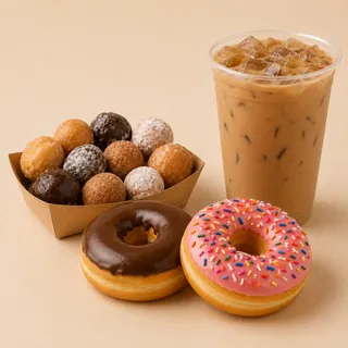 Dunkin' Donuts meal
